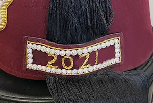 Sombrero Fez de Lana Blanco para Mujer Shriners DOI 2026, Sombrero Masónico de Alta Calidad, Personalizado, Más Vendido - Product Image 6