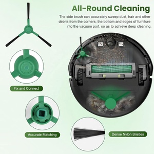 Phụ Kiện Kit Chính Bàn Chải Bộ Lọc Bên Bàn Chải Cho <span class=keywords><strong>Irobot</strong></span> Roomba 205 Dustcompactor VAC <span class=keywords><strong>Robot</strong></span> Chân Không - Product Image 5
