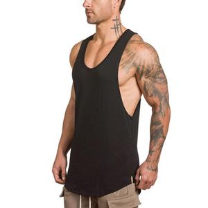 Fitness Undershirt for Men Blank 100% Polyester Black/White/Gray <b>Singlets</b> Breathable Quick Dry Eco-Friendly Gym <b>Running</b> Tank Top - Product Image 4