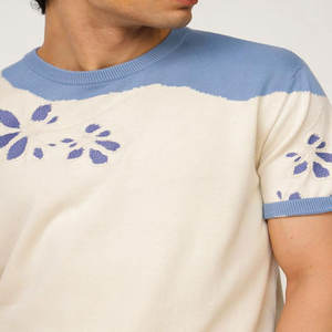 240gsm เสื้อยืดผ้าเช็ดทำความสะอาดแบบโอเวอร์ไซซ์สำหรับผู้ชายผ้าฝ้ายระบายอากาศได้ดีผ้าโลโก้แบบลำลองสำหรับฤดูร้อน - Product Image 3