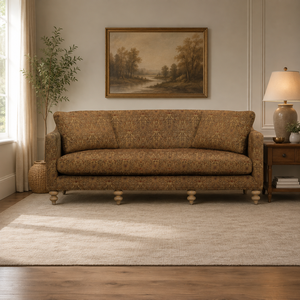 50% off Traditional Upholstered Square <b>Sofa</b> <b>Bed</b> Premium Fabric Living Room Couch with Solid Wood Legs for Warehouse & School Use - Product Image 4