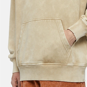 Sudadera con capucha de algodón prémium lavada al ácido, personalizable, estilo vintage, para imprimir, de Global Market - Product Image 5