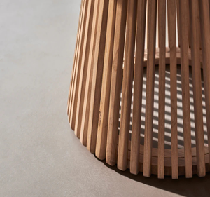 ชุดโต๊ะรับประทานอาหารไม้สักแท้ Paraiso สไตล์มินิมอล - Product Image 5