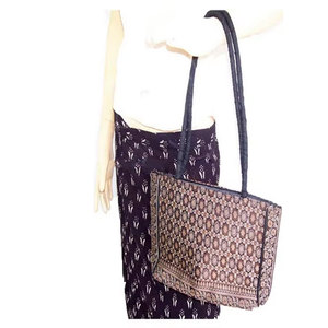 Sac à main de luxe en soie brodée, élégant sac fourre-tout ethnique à motifs floraux, pochette de mariage traditionnelle, sac à bandoulière en soie fait main - Product Image 2