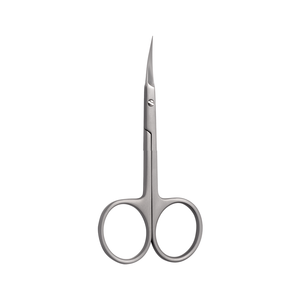 Ciseaux à cuticules à pointe fine KD.706 pour manucure et pédicure, outils de salon de beauté en acier inoxydable, lames courbées russes aiguisées - Product Image 1