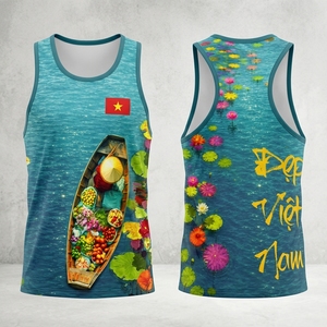 Custom Runner Tank Top OEM ODM Wholesale Quick Dry <b>Running</b> <b>Singlet</b> Manufacturer - Product Image 1