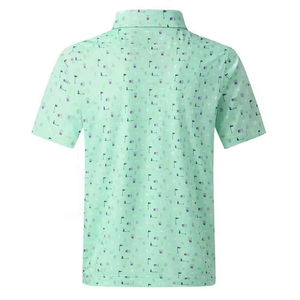 Polo pour homme personnalisé en gros, polo multicolores à sublimation, produit en promotion - Product Image 2
