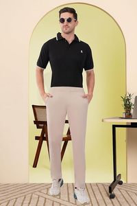 Stretchable Athleisure Pants Sweat Wicking Fabric Slim Fit Active Sports Wear Travel <b>Lounge</b> & Casual Wear - Product Image 2