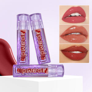 Private Brand Long Wear <b>Lip</b> Glaze Glossy Liquid Lipstick with 'Lit <b>Lips</b>' Feature - Product Image 1