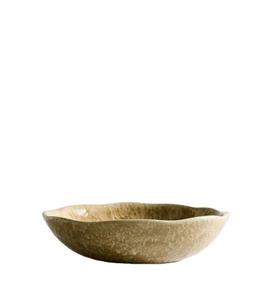 Bol de service en bois artisanal, plateau en bois massif naturel pour les collations, les fruits, la salade, la table à manger, la décoration de la maison - Product Image 2