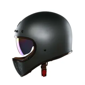 หมวกกันน็อค NEW ROYAL HELMET M141K รุ่นคลาสสิกสุดหรูแบบเต็มใบ สำหรับรถจักรยานยนต์ ผลิตจากวัสดุ ABS คุณภาพสูง ได้รับมาตรฐาน DOT พร้อมระบบปิดแบบปลดเร็ว - Product Image 3