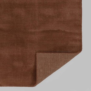 Alfombra Negra Lisa de Textura Suave, Estilo Moderno y Minimalista, para Sala de Estar, Dormitorio, Decoración Contemporánea para el Hogar - Product Image 4