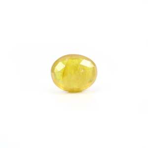Natural Yellow Sapphire 4.05 Carat Certified Loose Gemstone Brilliant Cut Wholesale Lot - Product Image 2