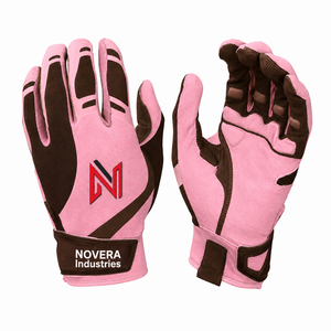 Factory Price High Quality Leather <b>Baseball</b> Batting <b>Gloves</b>-Customizable Colors & Sizes Breathable - Product Image 2