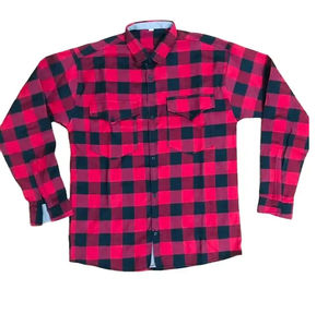 Nouvelle mode, coupe ajustée, manches longues, personnalisable, respirant, col rabattu, 100% coton, décontracté, doublure silencieuse, OEM, satiné, teint en pièce, pour homme - Product Image 4