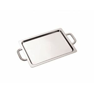 Plateau de service ovale de luxe en acier inoxydable, finition miroir, plateau décoratif en métal pour hôtel, restaurant, mariage, fête - Product Image 6