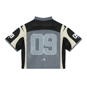 Nuevas Camisetas Retro de Fútbol Americano para Hombre con Tela de Alta Calidad, Diseño Personalizable y Camisetas Holgadas de Malla Sublimada Vintage - Product Image 2