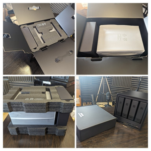 กล่องเก็บข้อมูล NAS แบบ 4 ช่อง USB สำหรับสำนักงานที่บ้าน สำรองข้อมูลมีเดีย - Product Image 3