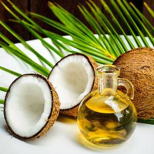 Huile de coco vierge pure à 100 %, pressée à froid, huile de coco naturelle pour les soins des cheveux et de la peau, qualité cosmétique, provenant d'Inde. - Product Image 5