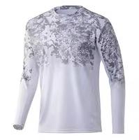 Camisa de Pesca con Capucha de Manga Larga Unisex, 100% Poliéster, Personalizada OEM, con Máscara Transpirable, UPF 50+, Técnica de Impresión por Transferencia de Calor - Product Image 5