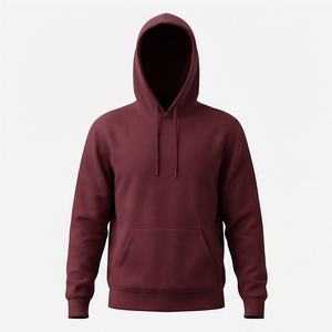 Men Hoodie Cotton Blended Fleece Basics Pullover Style Sweatshirt Gym Casual Sportswear Premium Apparel Top Customized - Product Image 1