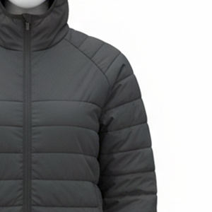 Chaqueta Acolchada Ligera de Alta Calidad con Mangas Completas, Puños y Parte Inferior Elásticos, con Relleno de 150 Gsm. Cremallera en la parte delantera y bolsillo - Product Image 4