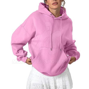 Hoodies confortables et extensibles pour femmes, style streetwear contemporain, pour un mode de vie urbain et un usage quotidien décontracté. - Product Image 2