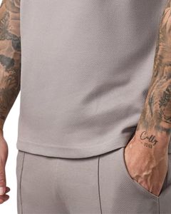 เสื้อโปโลชาย แขนสั้น ผ้าคอตตอนผสม คอปก สวมใส่สบาย เหมาะสำหรับใส่ลำลอง ทำงาน หรือเล่นกอล์ฟ ใส่ได้ทุกวัน - Product Image 3