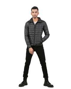 Chaqueta de invierno, chaqueta acolchada ligera y cálida para hombre, chaqueta con capucha, abrigo ligero y cálido para exteriores. - Product Image 1