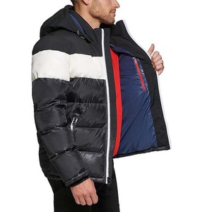 Veste matelassée unisexe de haute qualité 2025 personnalisée en toile, réversible, grande taille, chaude pour l'hiver, confortable, coupe-vent et résistante au froid - Product Image 4