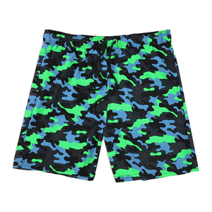 Shorts en maille imprimés par sublimation, vêtements de sport personnalisés en polyester pour la salle de sport, respirants, séchage rapide, fournisseur OEM ODM - Product Image 1