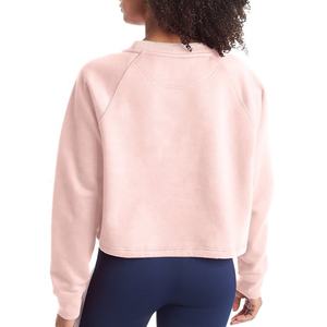 2024 High Quality Sweatshirts Custom Logo Cotton <b>Fleece</b> Heavy Weight Pullover Sweatshirt Lounge <b>Sweater</b> for Women - Product Image 6