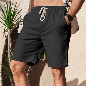 Wholesale Men Plain Cotton Fleece Sweat <b>Shorts</b> For Men Trending Fashion <b>Sweatpants</b> Drawstring Elastic Waist Men's Joggers <b>Short</b> - Product Image 3