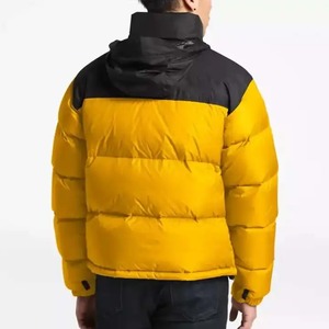 New Arrival Winter Men's Long Sleeve Puffer Jacket with Stand Collar Zipper <b>Bubble</b> <b>Coat</b> Trending Winter Fashion - Product Image 2