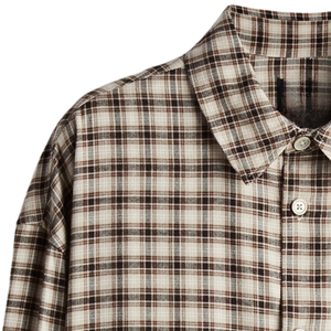 Chemise en flanelle à carreaux pour homme, coupe ample, douce et chaude, manches longues, boutonnée, style décontracté, surdimensionnée, confortable, pour le travail en extérieur - Product Image 3
