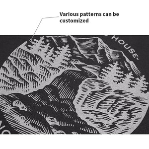 Camiseta Personalizada de Alta Calidad, 100% Algodón, Manga Corta, Corte Regular, Etiquetas con Impresión DTG, Tallas Grandes, Venta al Por Mayor, Lisa, Unisex - Product Image 6