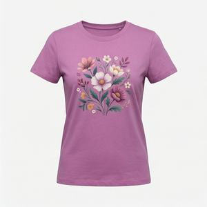 Nouvelle arrivée, chemise de bureau pour femmes, printemps automne, tendance, imprimé tendance, robe décontractée pour femmes, 240 g/m², 100 % coton satiné, paillettes - Product Image 1