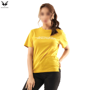 เสื้อยืดลำลองสำหรับฤดูร้อน สินค้าสั่งทำใหม่ล่าสุด คุณภาพดี บริการ OEM ODM ดีไซน์ใหม่ล่าสุด เสื้อยืดผู้หญิง - Product Image 4