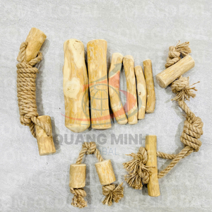 Juguete Masticable para Perros de Madera de Café Premium, Ecológico y Sostenible, para Masticadores Fuertes, Cuidado Dental, Diseño Moderno - Product Image 2