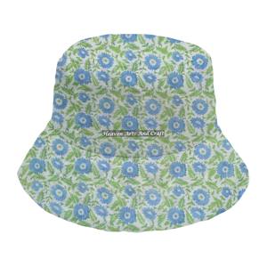 Casquettes de pêcheur en coton imprimées à la main avec un design personnalisé, chapeaux de pêcheur matelassés personnalisés avec logo personnalisé, qualité supérieure - Product Image 1