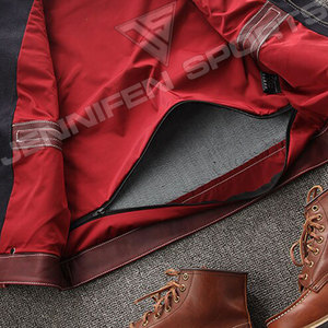 Nuevo Chaleco de Motociclista Profesional Transpirable para Hombre 2026, Chaleco de Cuero Vacuno/Mezclilla con Logotipo Personalizado - Product Image 5