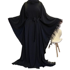 Nueva abaya de manga murciélago de lujo - Product Image 5