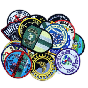 Écussons brodés personnalisés thermocollants, badges en PVC tissé, chenille, cuir, logo, fournisseur OEM en gros pour vêtements, chapeaux, vestes - Product Image 2