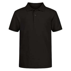Camisa de Manga Corta para Hombre, Color Sólido, Bordada, Anti-Pilling, Tejido de Piqué Comprimido, Estilo Casual con Botones - Product Image 3