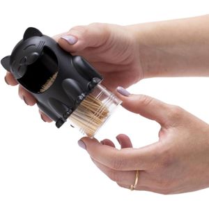 Dispenser per Stuzzicadenti in Plastica Divertente, Porta Stuzzicadenti Decorativo per Facile Accesso durante i Pasti - Product Image 3