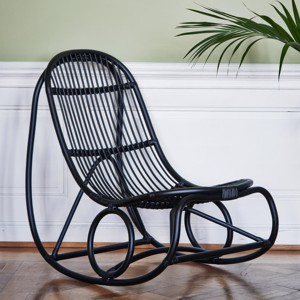 Fauteuil à bascule inclinable, best-seller, fauteuils à bascule en rotin, mobilier de bureau et de maison. - Product Image 1