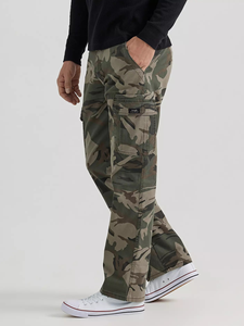 Pantalon de travail camouflage léger pour homme, coupe ample, taille mi-haute, style cargo, pour les ouvriers du bâtiment - Product Image 3