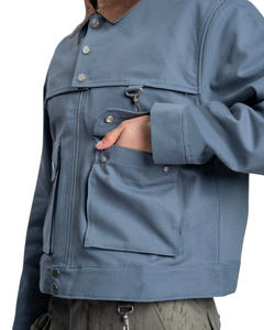 High Quality Custom <b>Canvas</b> <b>Work</b> <b>Jacket</b> Men's <b>Work</b> <b>Jacket</b> Premium Custom Utility Lined Vintage Worker <b>Jacket</b> For Men - Product Image 5
