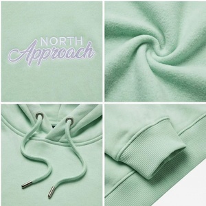 Sudadera con Capucha North Approach Verde Menta, Unisex, Informal, con Bolsillo Frontal, Corte Regular, para Otoño - Product Image 4