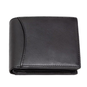 Portefeuille en cuir classique pour homme, design fin, utilisation quotidienne, porte-cartes, accessoire de mode décontracté, portefeuille en cuir pour homme au quotidien - Product Image 1